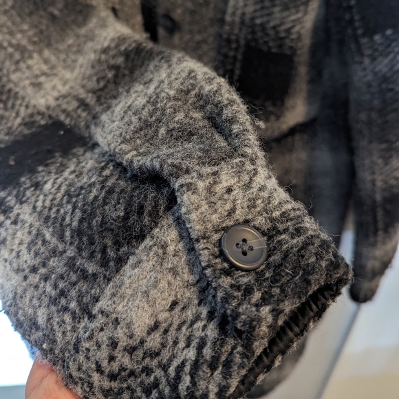 GAP Long Wool Shirt Jacket - Picture 4 of 8